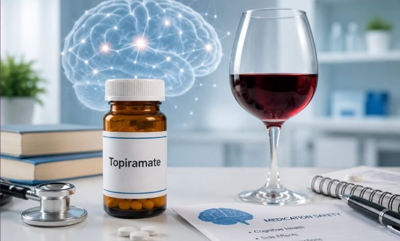 topiramate and alcohol
